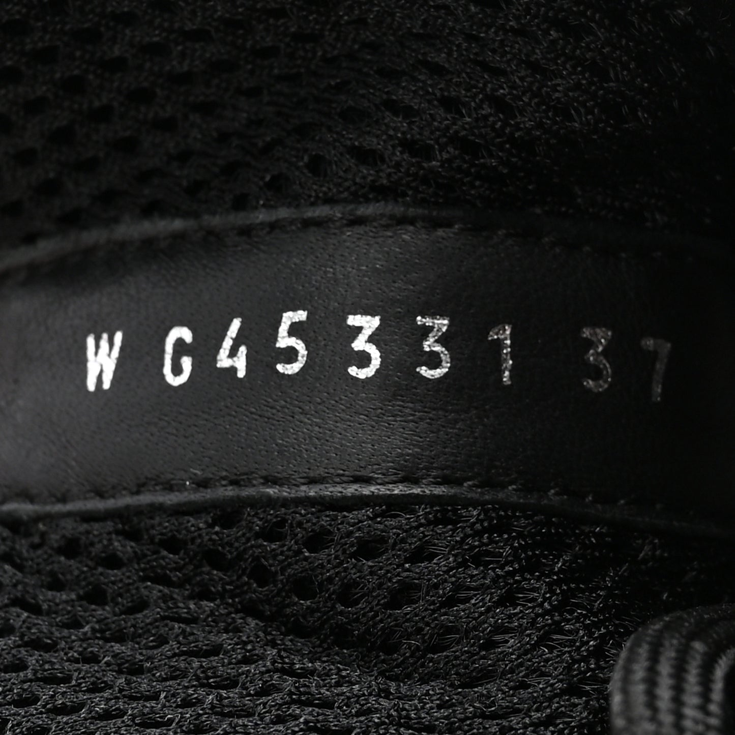 Suede Calfskin Nylon Grosgrain CC Sneakers 37 Black