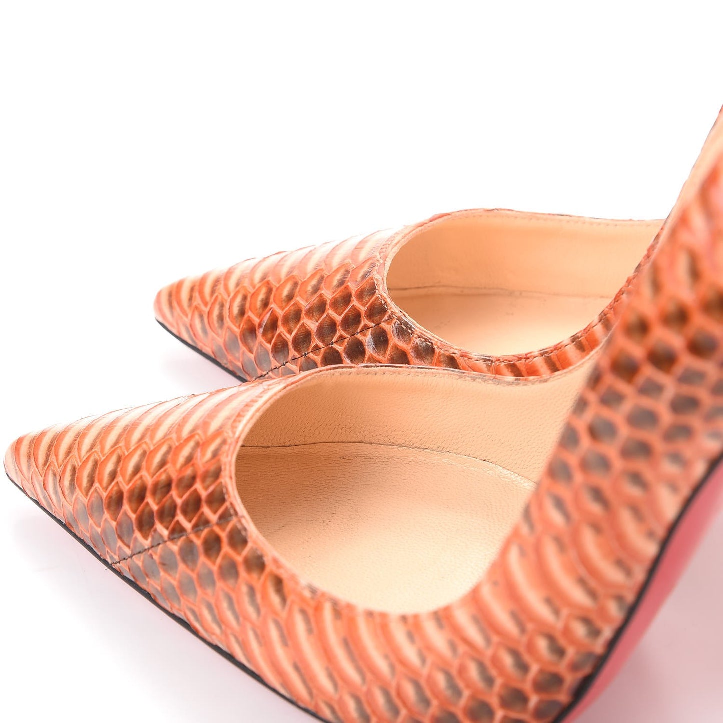 Python So Kate 120 Pumps 39.5 Orange