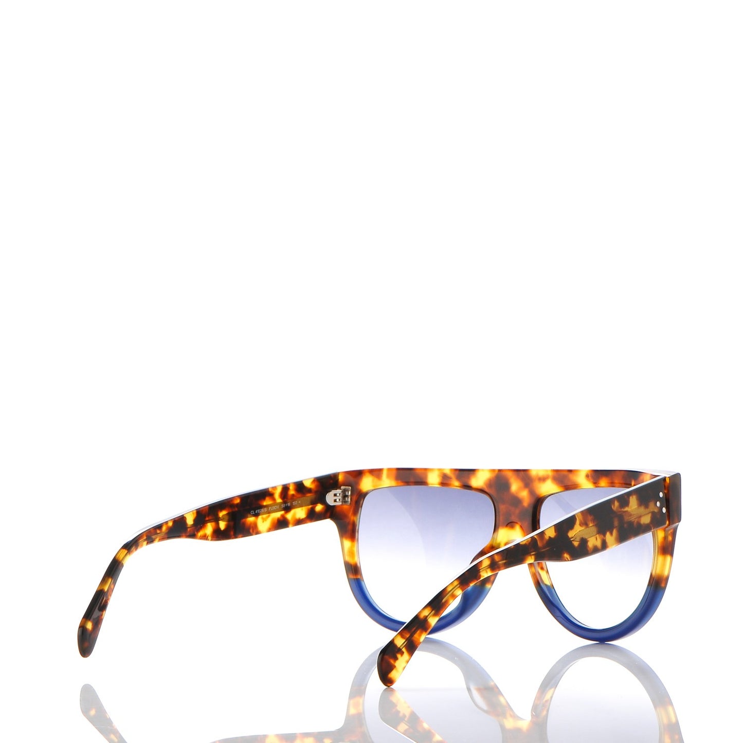 Acetate Shadow Sunglasses CL 41026/S Tortoise Havana Blue