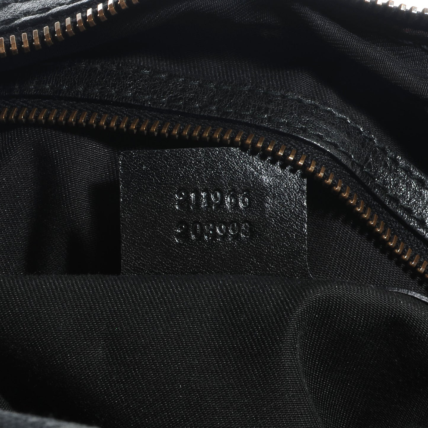Monogram GG Medium Jockey Hobo Black