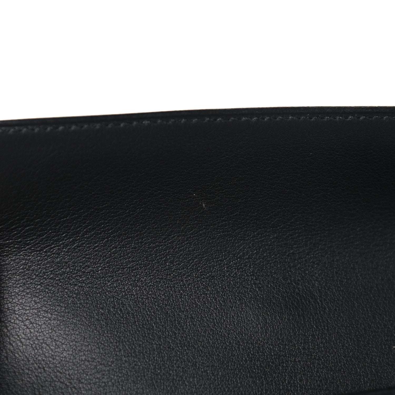 Hermes Swift Kelly Cut Clutch Pochette Black 10 of 11
