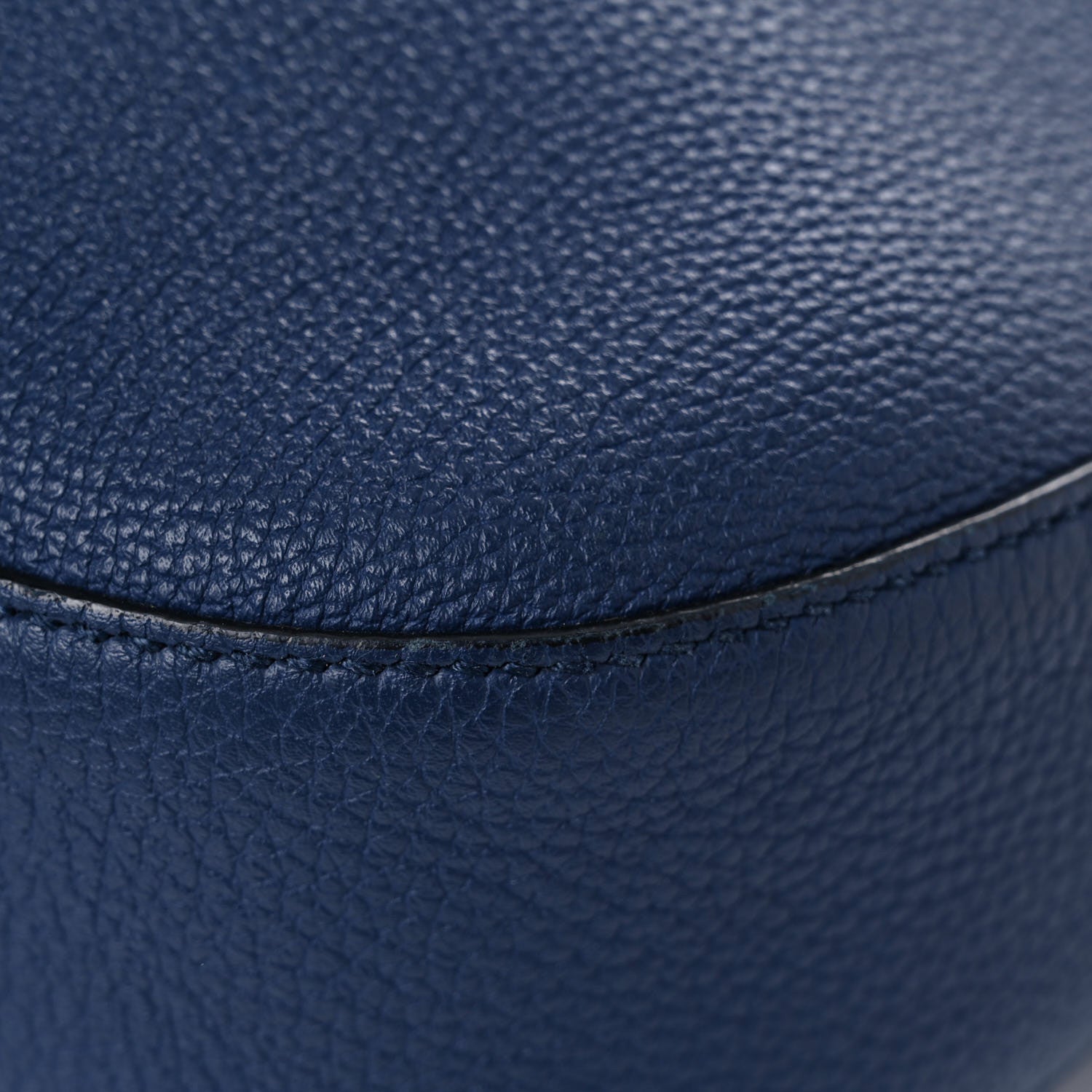 Gucci Soft Grained Calfskin Large Jackie Hobo Classic Blue Marine 10 of 26