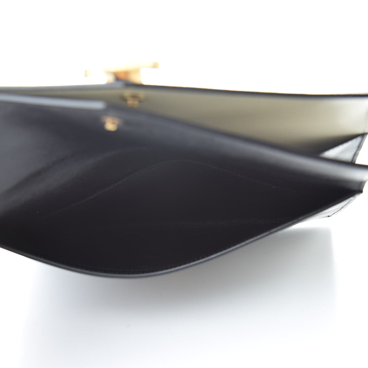 Smooth Calfskin Monogram Sulpice Clutch Black White