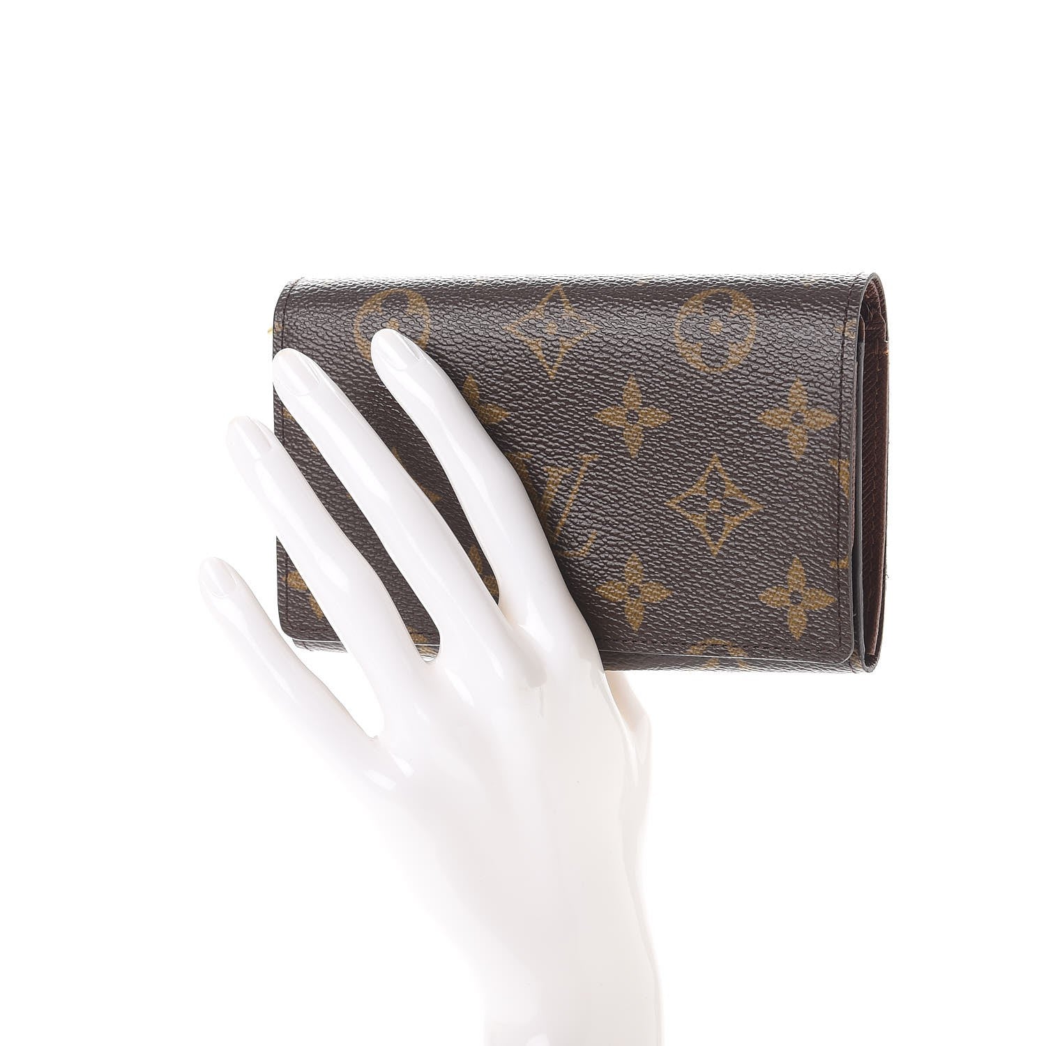 Louis Vuitton Monogram Porte-Monnaie Billets Tresor Wallet 2 of 8