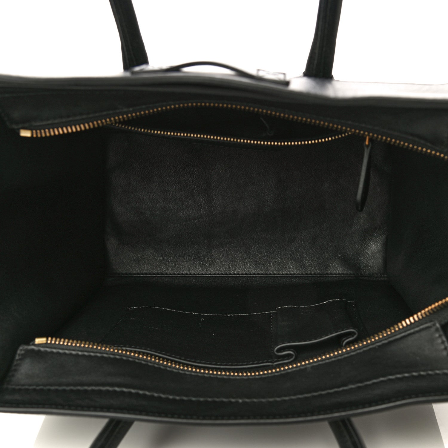Celine Smooth Calfskin Mini Luggage Black 5 of 30