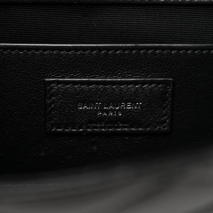 Saint Laurent Lambskin Quilted Kate Clutch Black 7 of 8