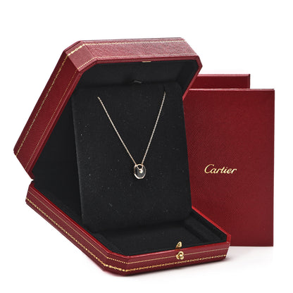 Cartier 18K Pink Gold Diamond Black Onyx XS Amulette de Cartier Pendant Necklace 6 of 6