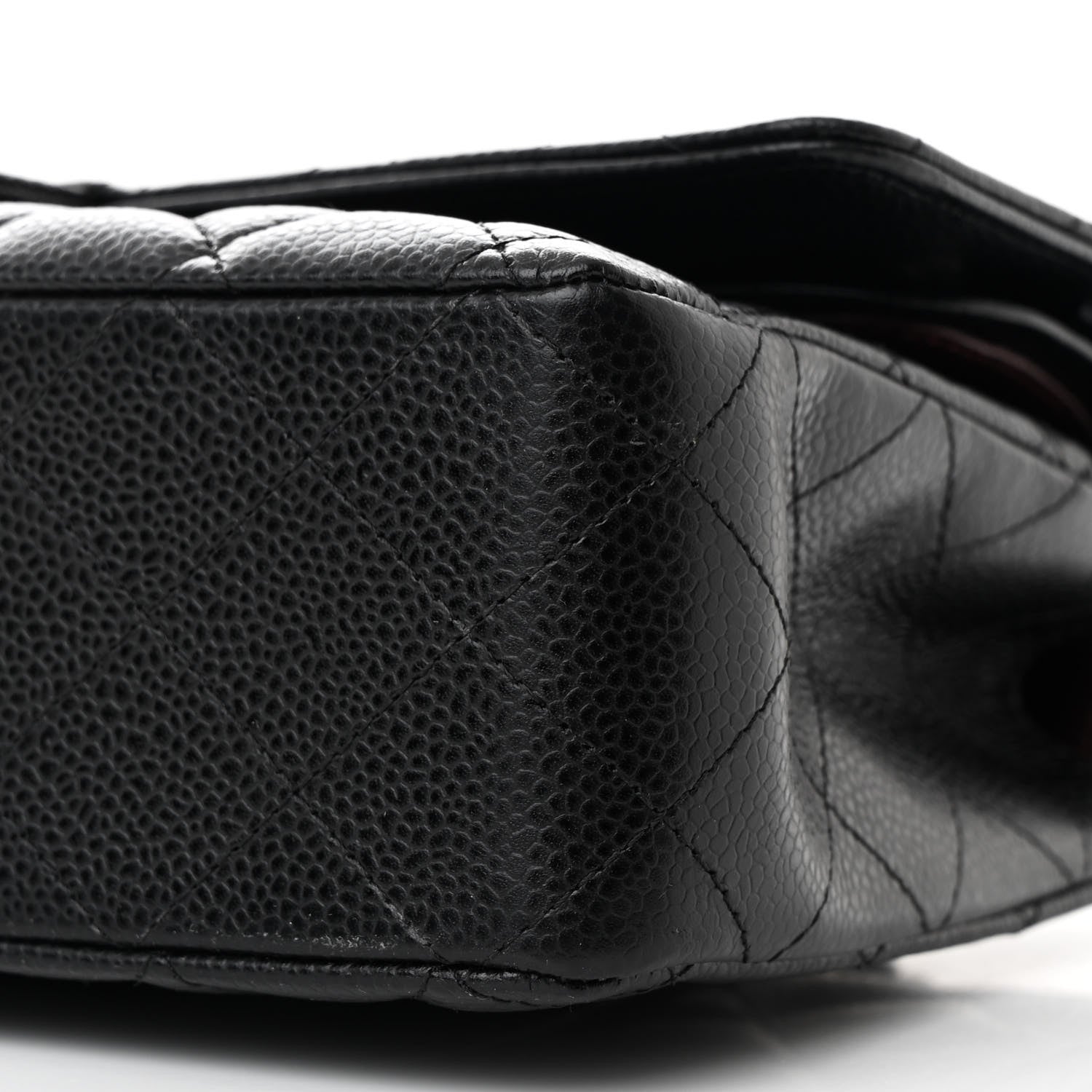 Chanel Caviar Quilted Medium Double Flap Black 10 of 10