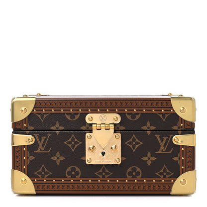 Louis Vuitton Monogram Coffret Tresor 24 Lagoon Blue 1 of 9