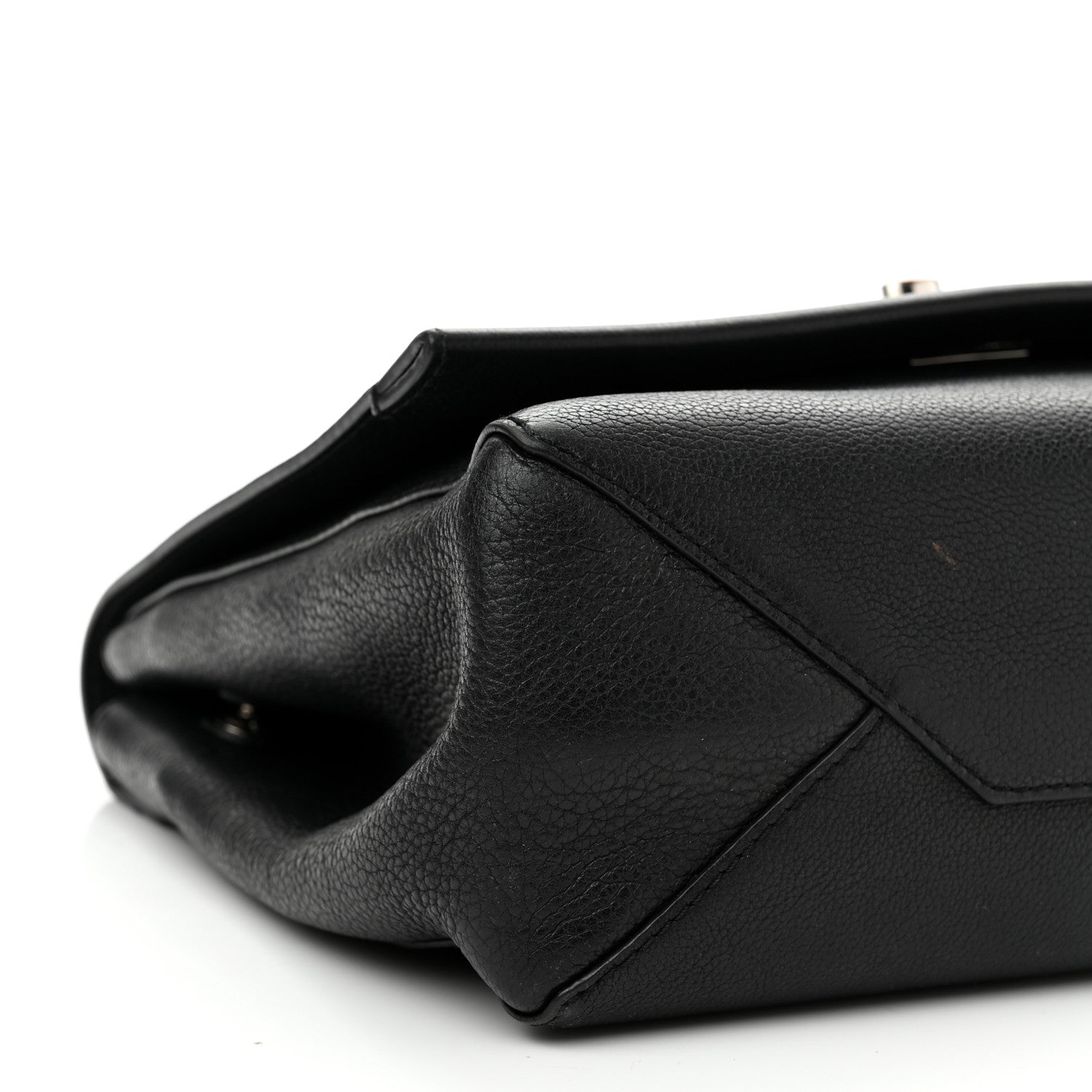 Louis Vuitton Soft Calfskin Lockme II Top Handle Black 7 of 11