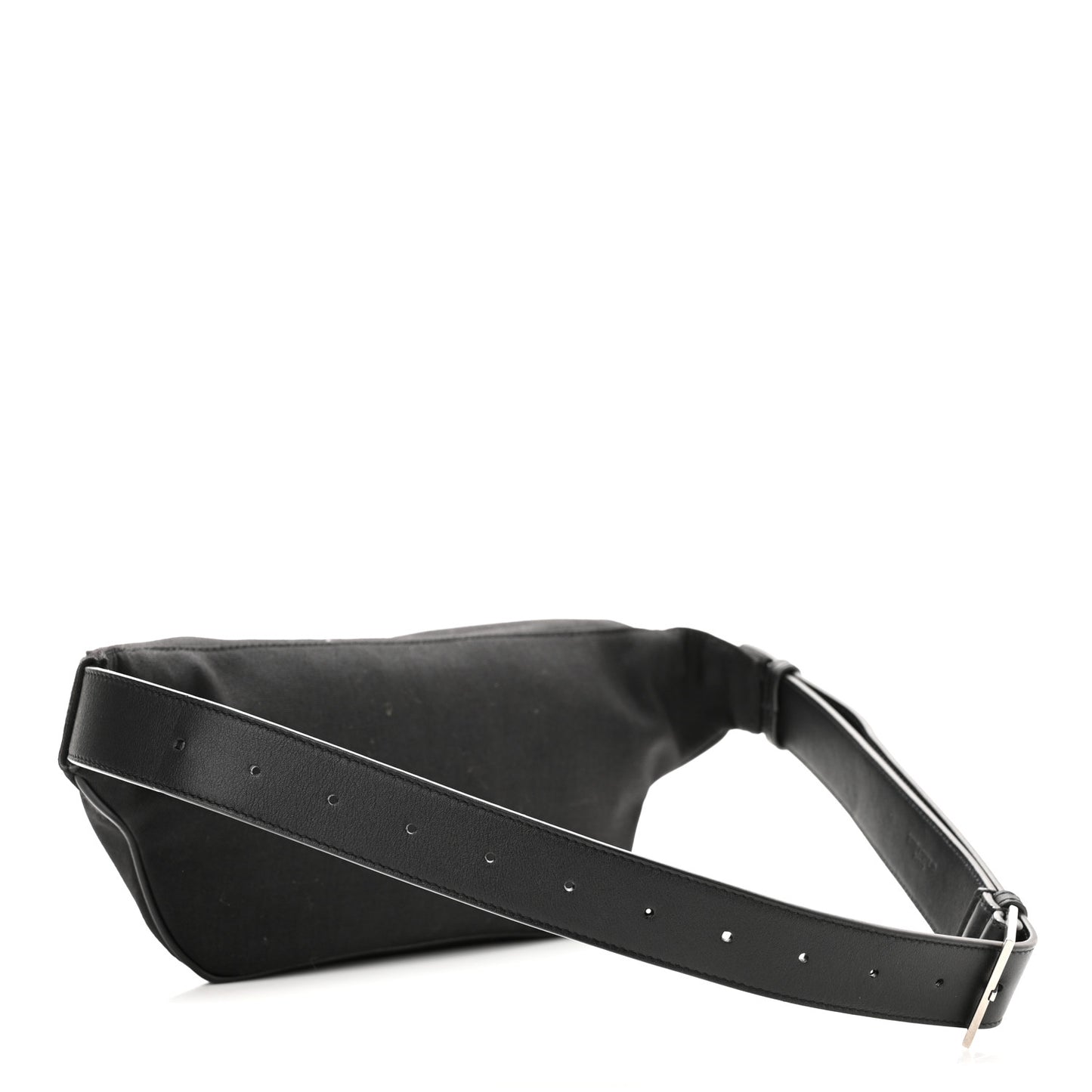 Canvas Monogram Belt Bag Black