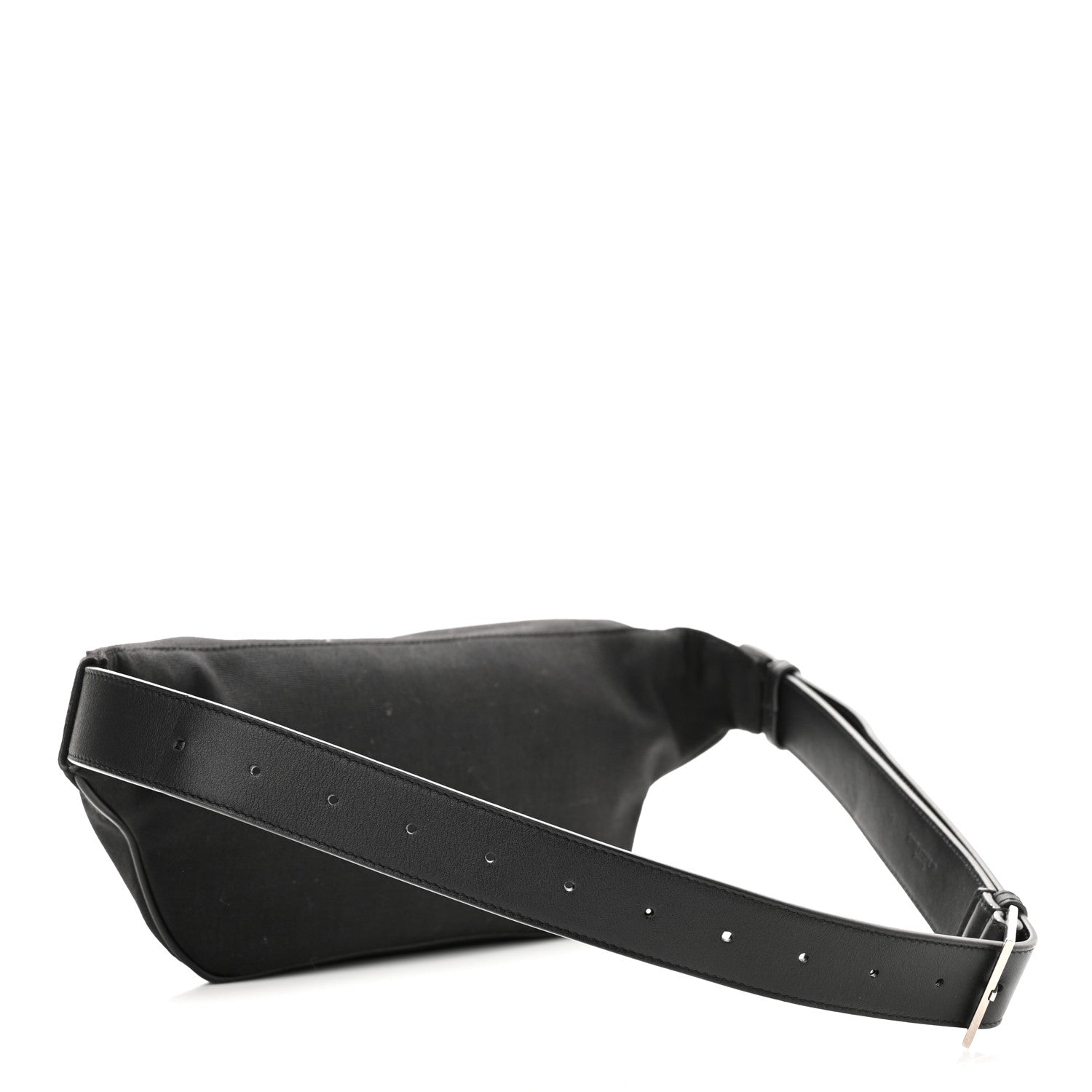 Saint Laurent Canvas Monogram Belt Bag Black 3 of 10