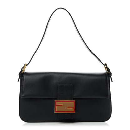 Fendi Vitello Baguette Trace Black 1 of 10