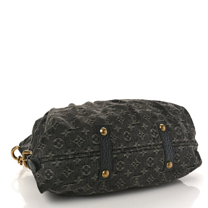 Louis Vuitton Denim Neo Cabby MM Black 4 of 13