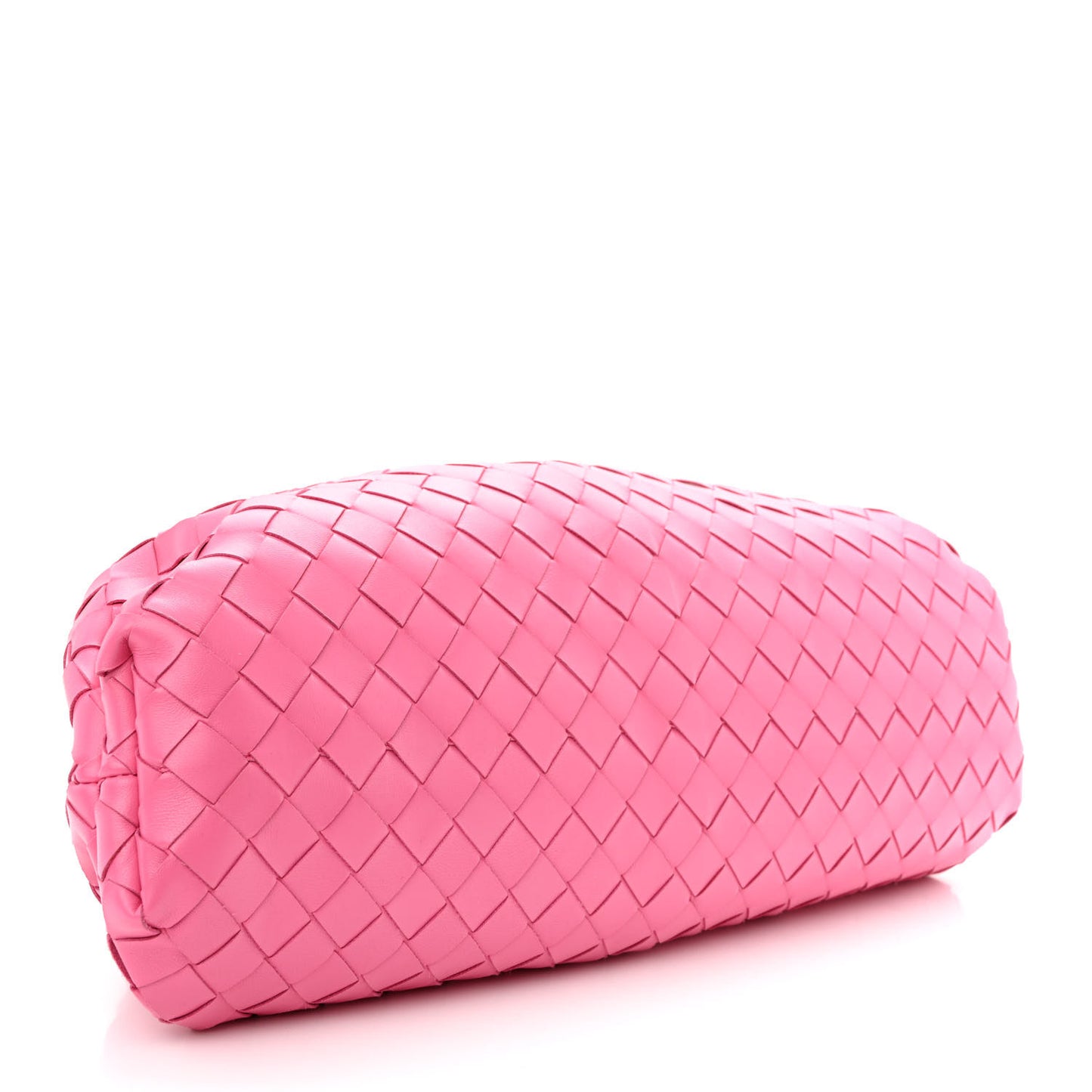 Nappa Maxi Intrecciato The Pouch Oversized Clutch Pink