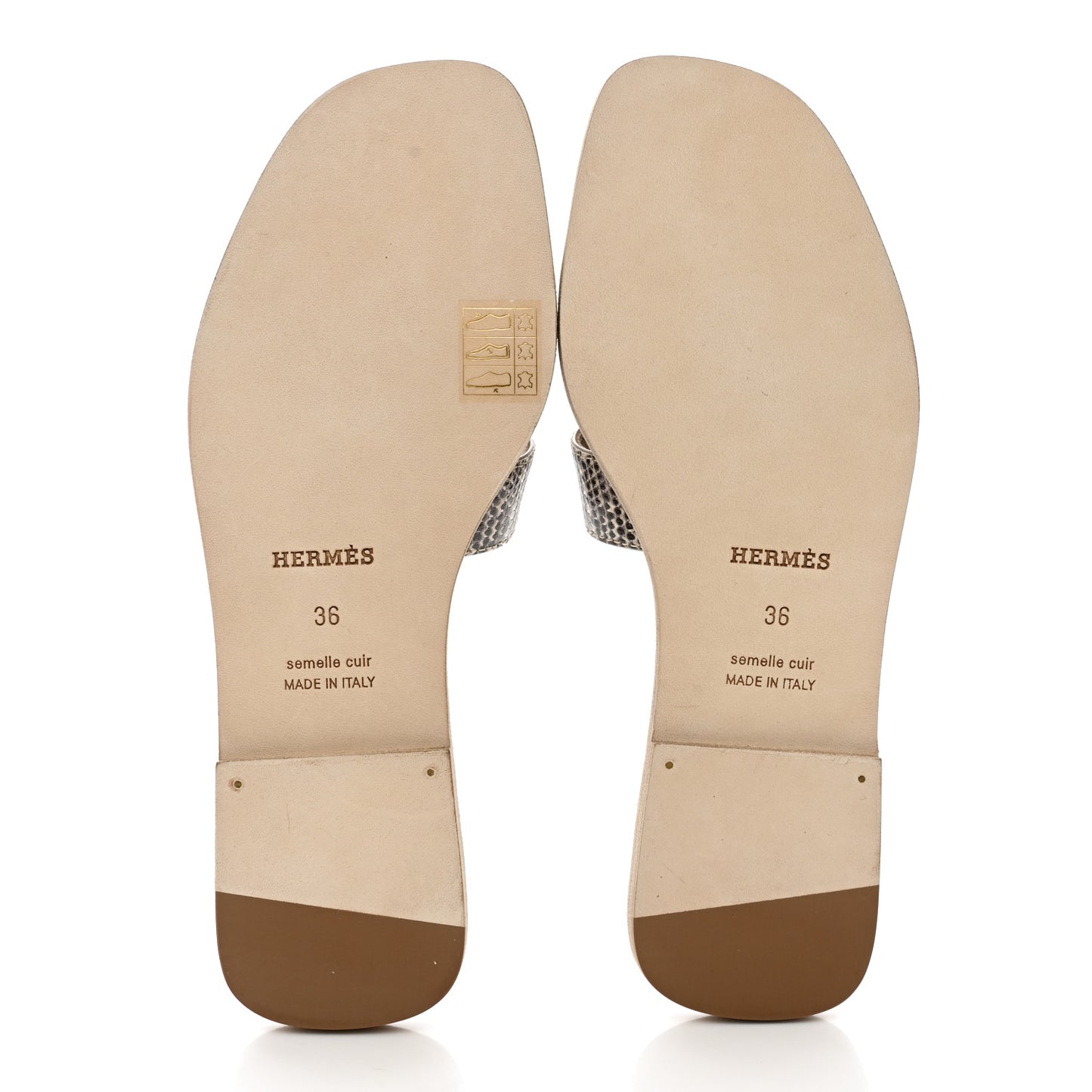 Lizard Oran Sandals 36 Ombre