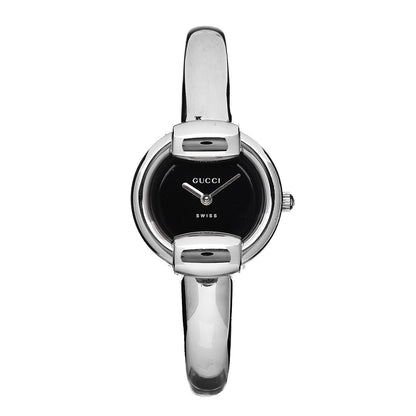 Gucci Stainless Steel 25mm 1400L Quartz Watch Black 1 of 6