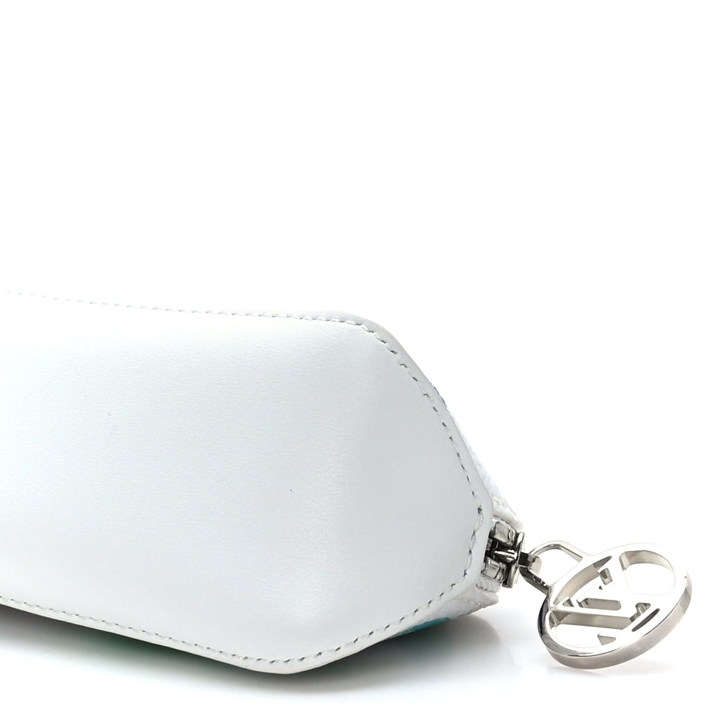 Monogram Watercolor Elizabeth Pencil Pouch Multicolor