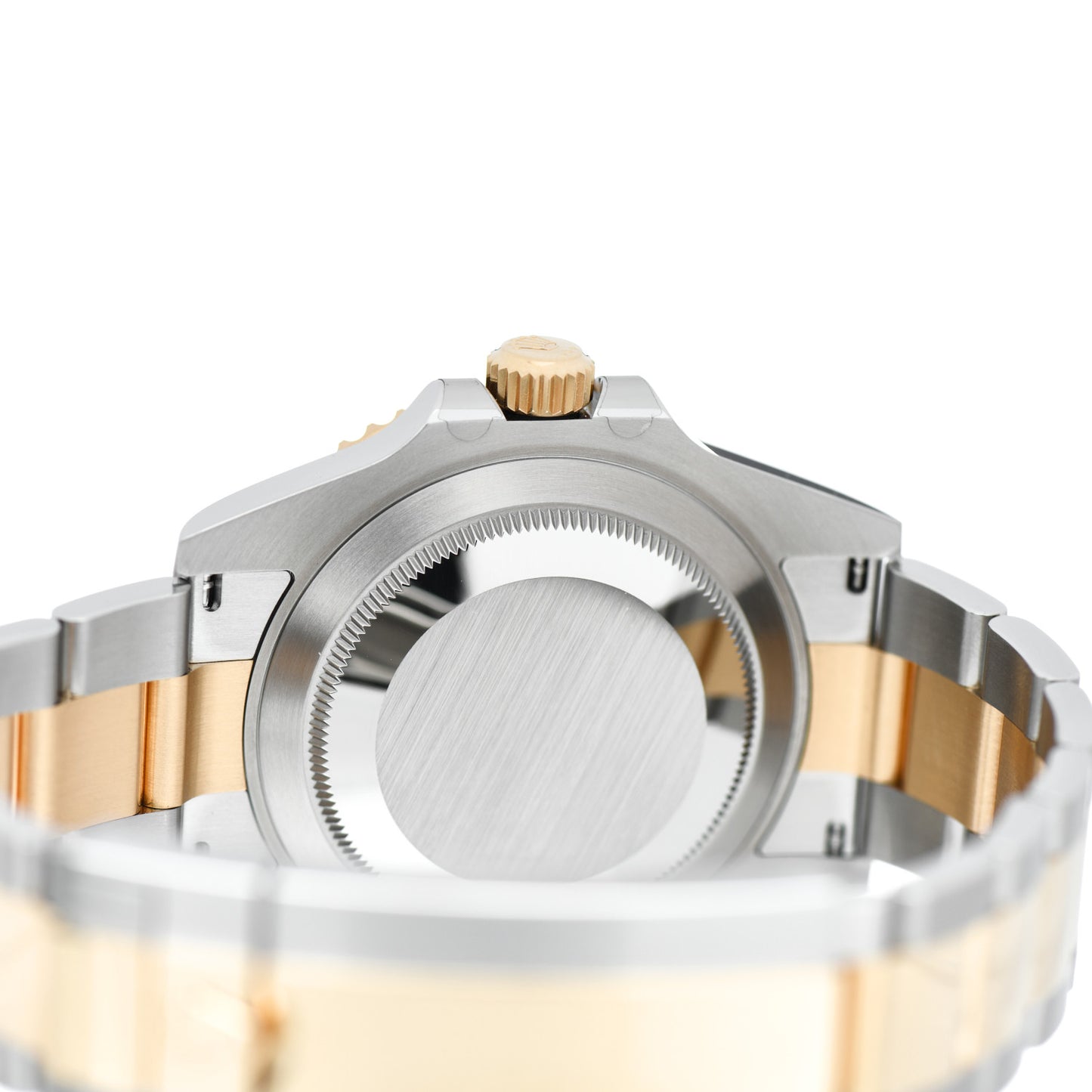 Stainless Steel 18K Yellow Gold 41mm Submariner Date Watch Black 126613LN
