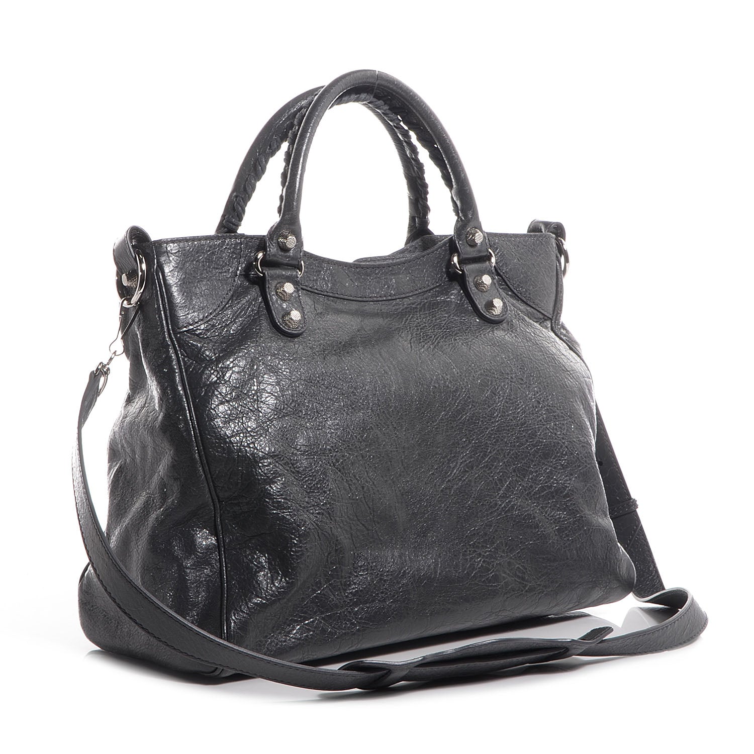 Balenciaga Agneau Giant 12 Silver Hardware Velo Gris Fossile Anthracite 4 of 11