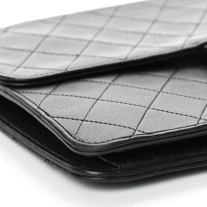 Chanel Lambskin Quilted Medium Single Flap Black 11 of 17