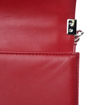 Chanel Lambskin Perforated New Medium Boy Flap Red 12 of 14