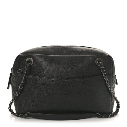 Chanel Caviar Quilted Large Coco Camera Case Black 1 of 10