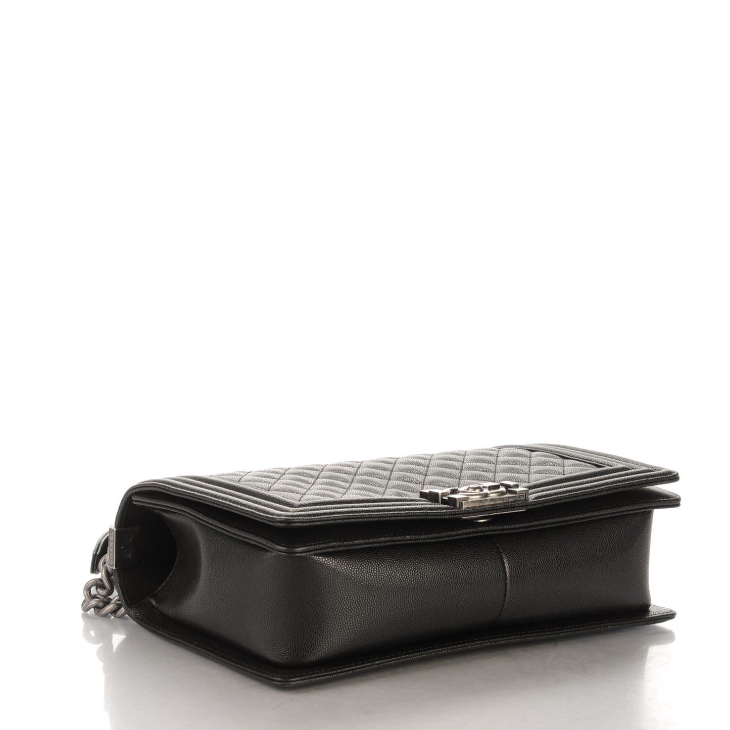 Caviar Quilted New Medium Boy Flap Black