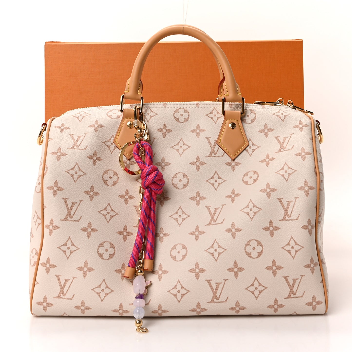 Monogram Dune Lucky Speedy Soft 30 Pink