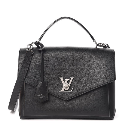 Louis Vuitton Soft Calfskin My Lockme Top Handle Black 1 of 10