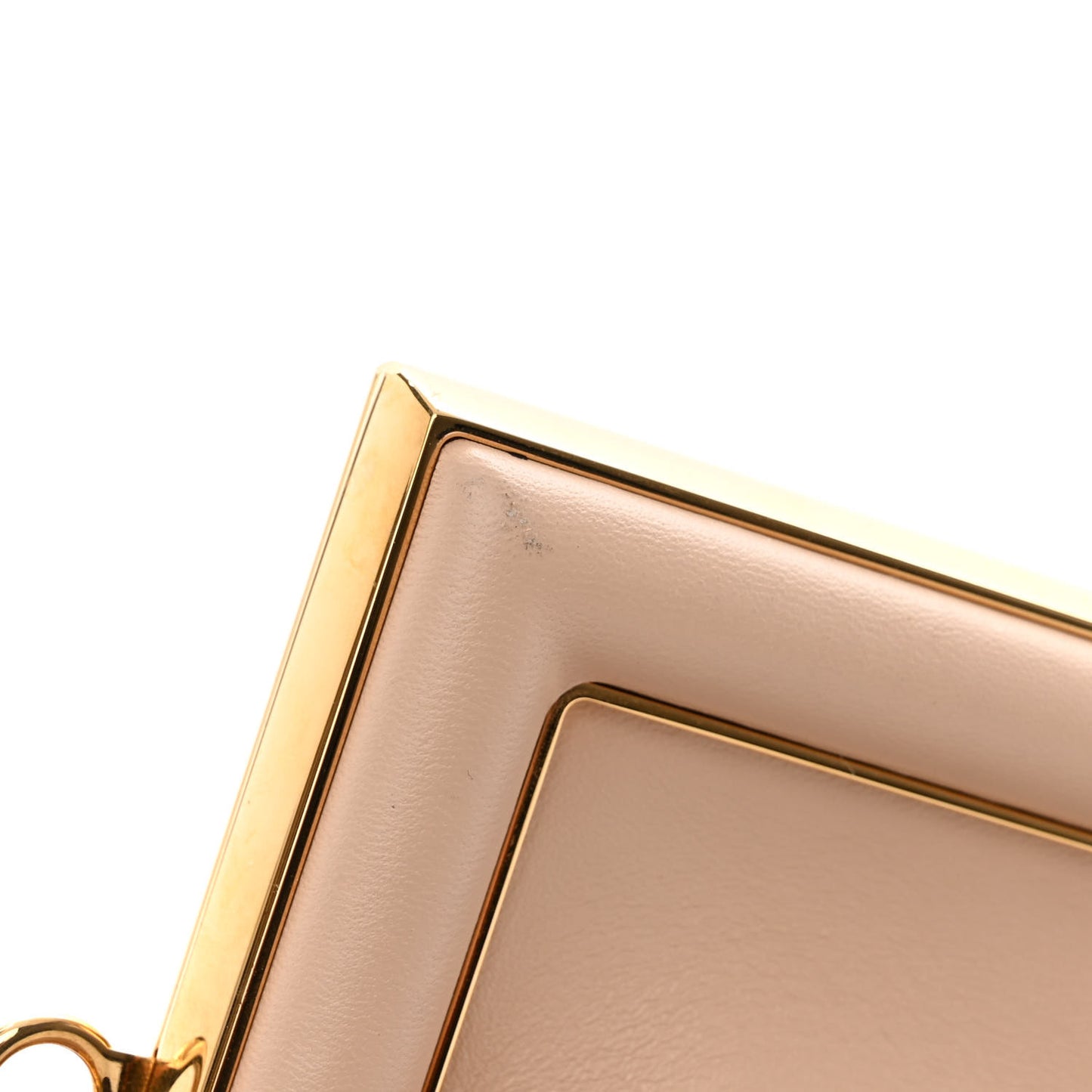 Shiny Nappa Small Fendi First Poudre