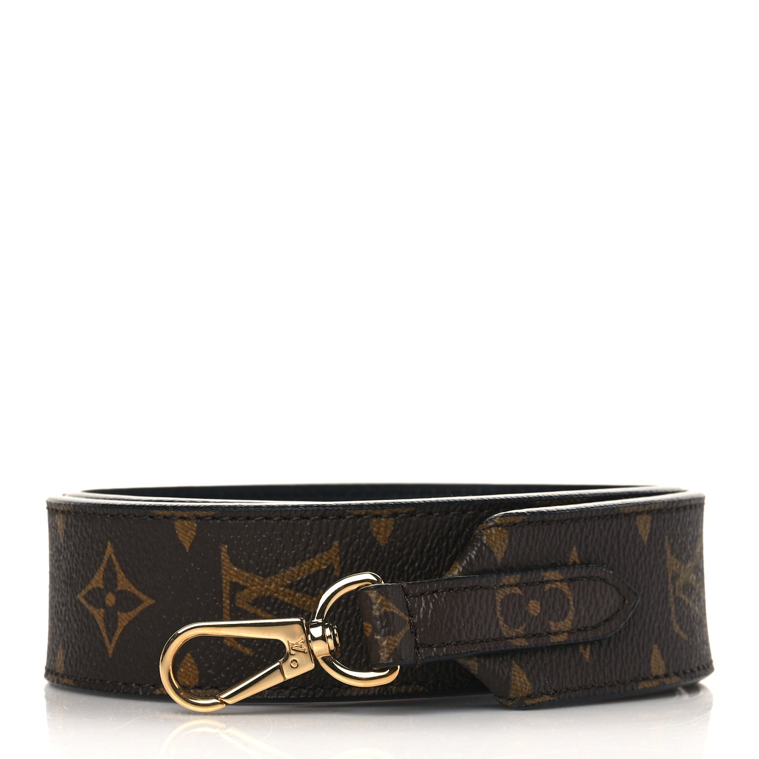 Louis Vuitton Monogram Bandouliere Shoulder Strap Black 1 of 7