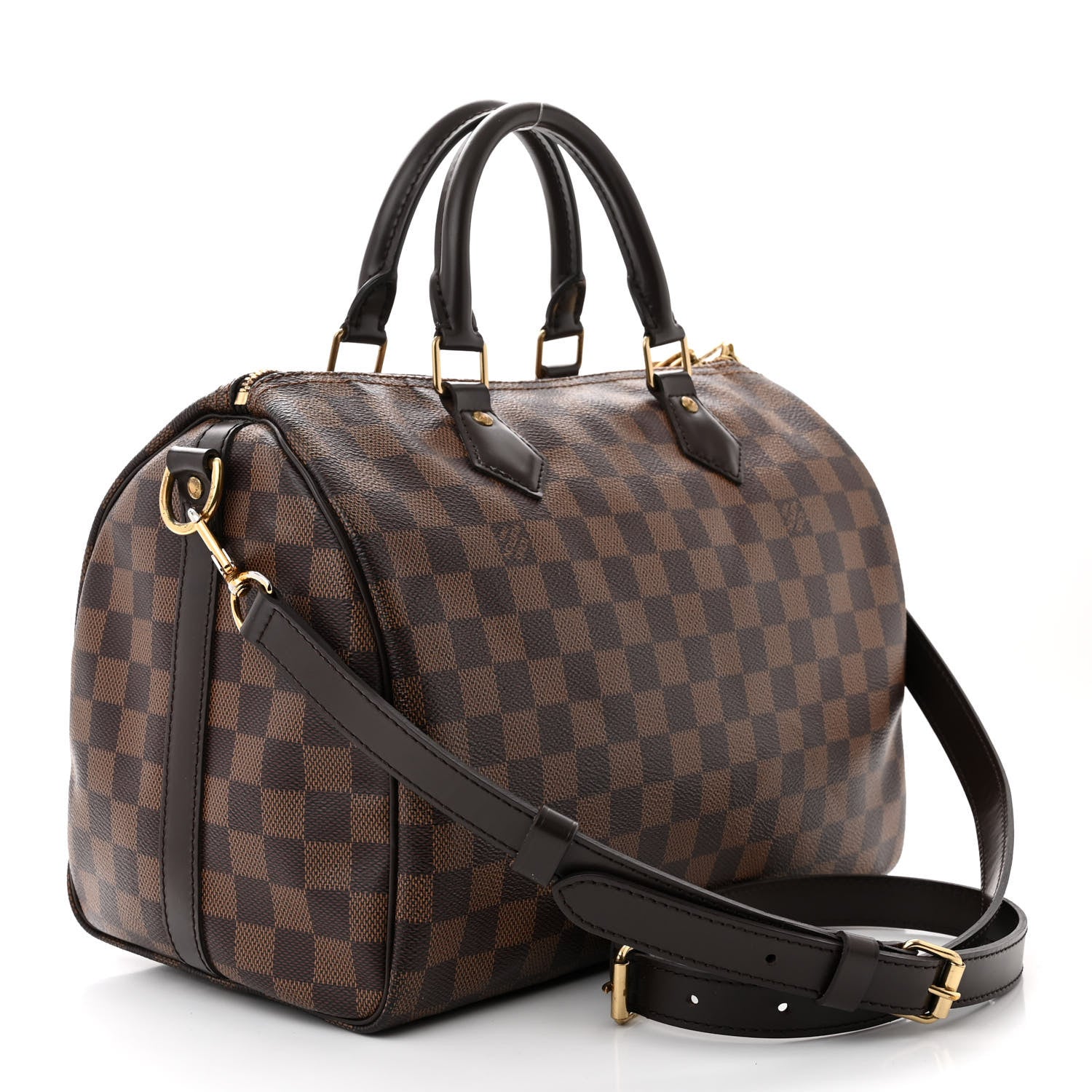 Louis Vuitton Damier Ebene Speedy Bandouliere 30 3 of 11