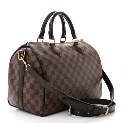 Louis Vuitton Damier Ebene Speedy Bandouliere 30 3 of 11