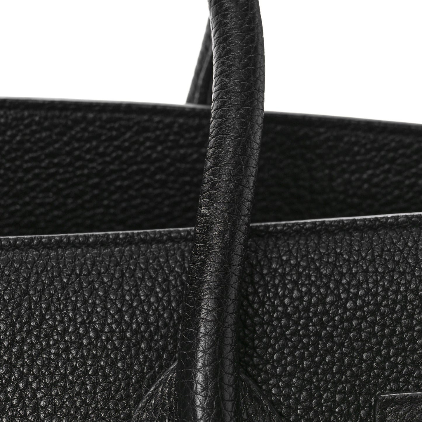 Grained Calfskin Small Supple Sac De Jour Black