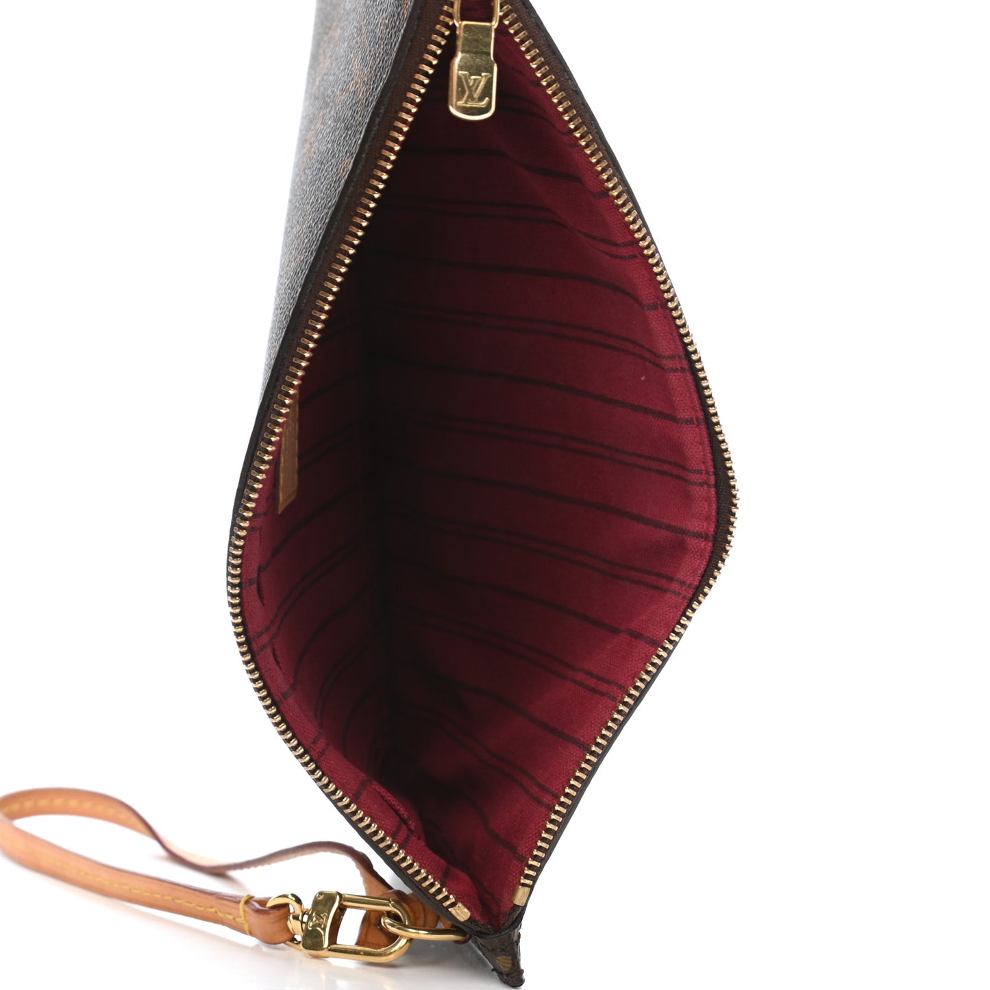 Monogram Neverfull MM GM Pochette Cherry