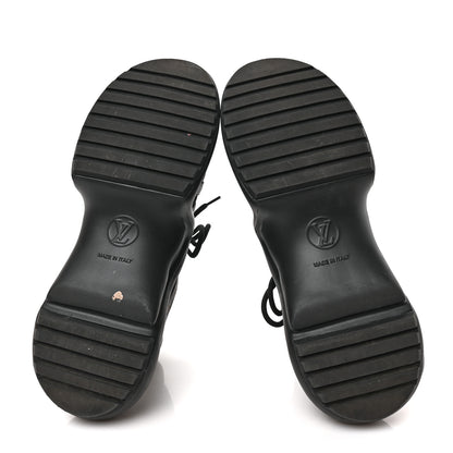Louis Vuitton Calfskin Patent Monogram LV Archlight Sneakers 38 Black 5 of 7