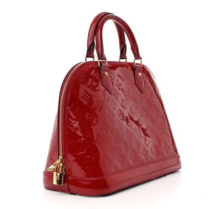 Louis Vuitton Vernis Alma PM Pomme D'Amour 3 of 14