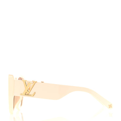 Louis Vuitton LV Icon Cat Eye Sunglasses Z1734E Cream 3 of 9