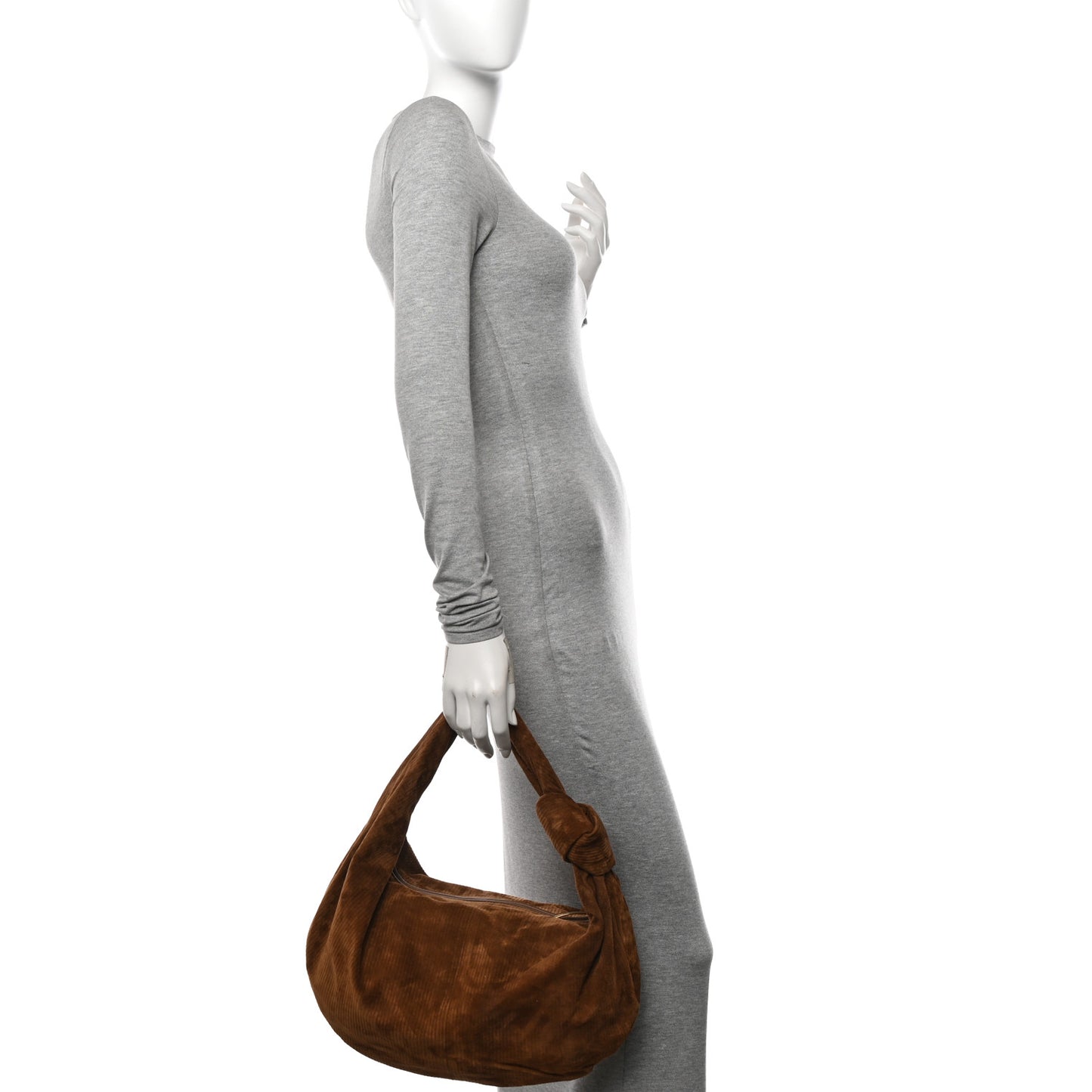 Suede Corduroy Small Jodie Hobo Jacobean