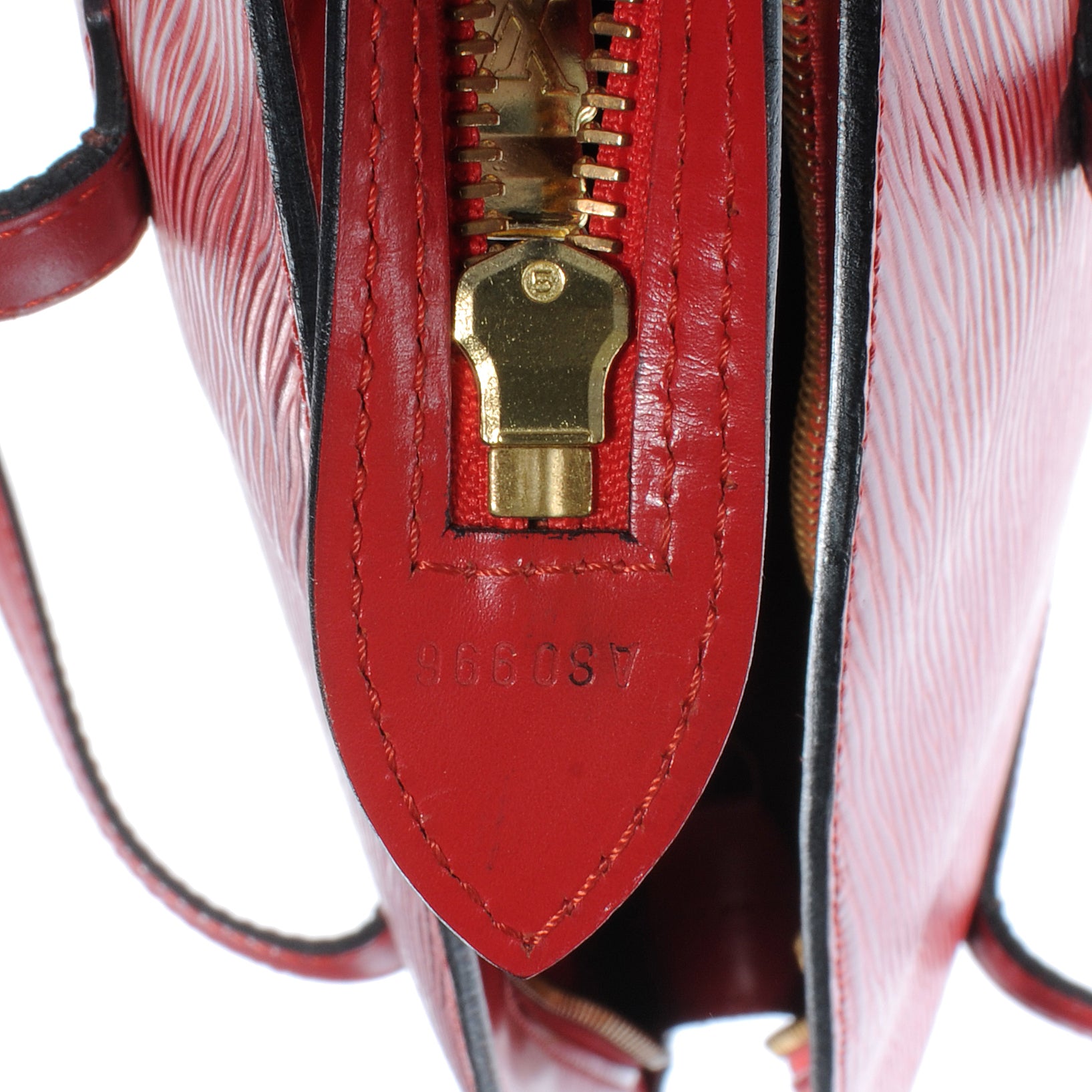 Louis Vuitton Epi Saint Jacques GM Castillan Red 6 of 7