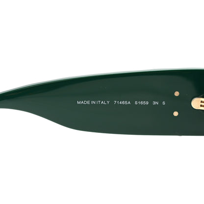 Chanel Acetate Quilted CC Pilot Sunglasses 71465A Blue Green 6 of 8