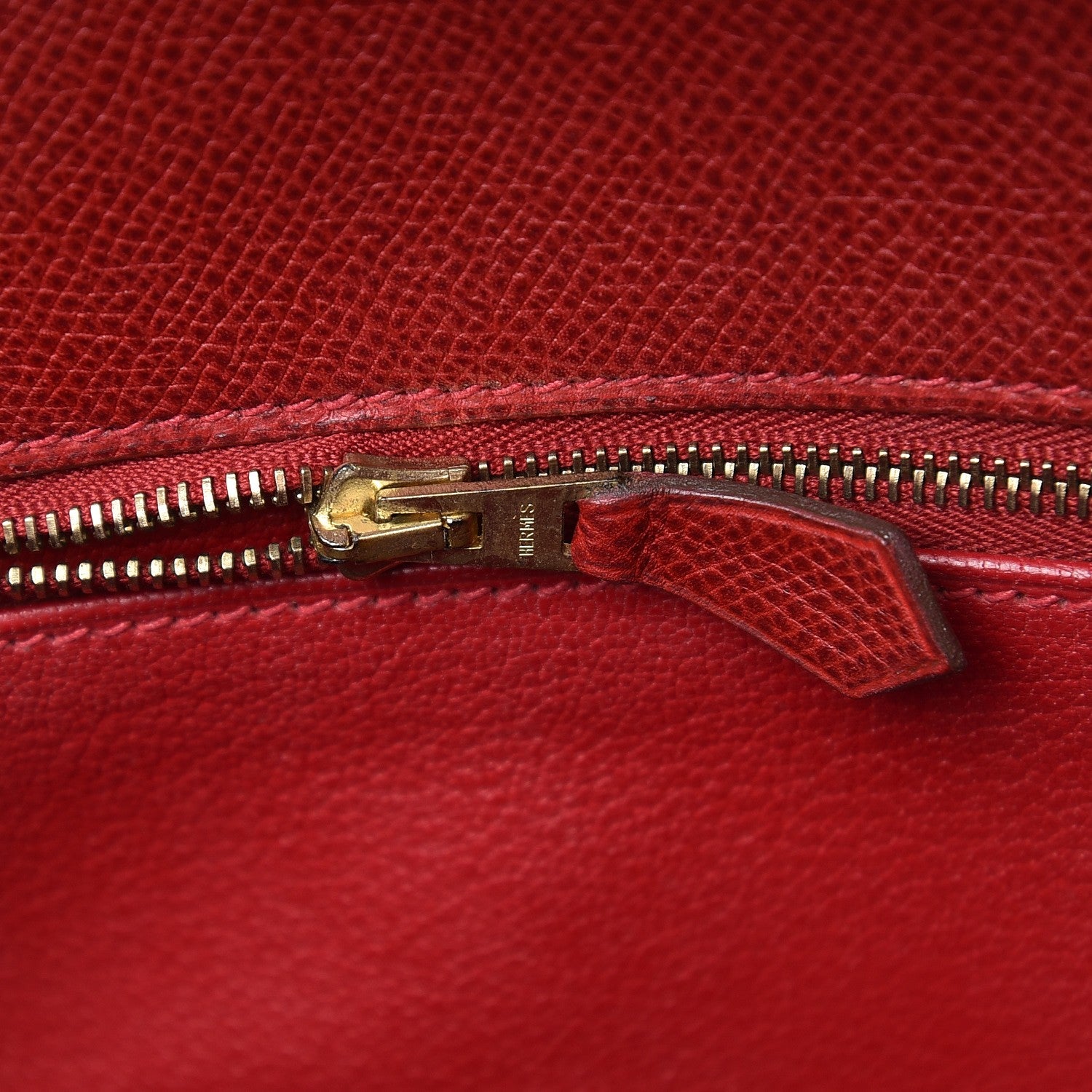 Hermes Epsom Kelly Sellier 28 Rouge 18 of 40