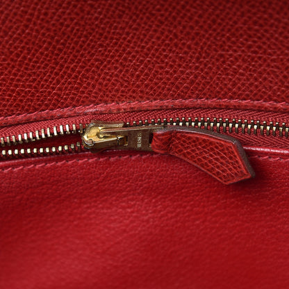 Hermes Epsom Kelly Sellier 28 Rouge 18 of 40