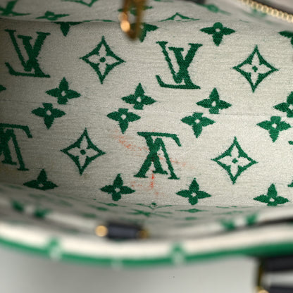 Louis Vuitton Jacquard Velvet Monogram Onthego PM Green 11 of 11
