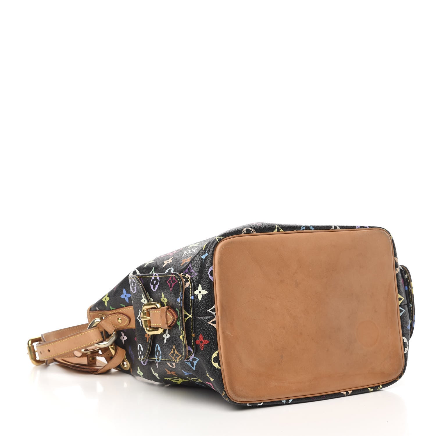 Louis Vuitton Monogram Multicolor Petit Noe Black 4 of 11
