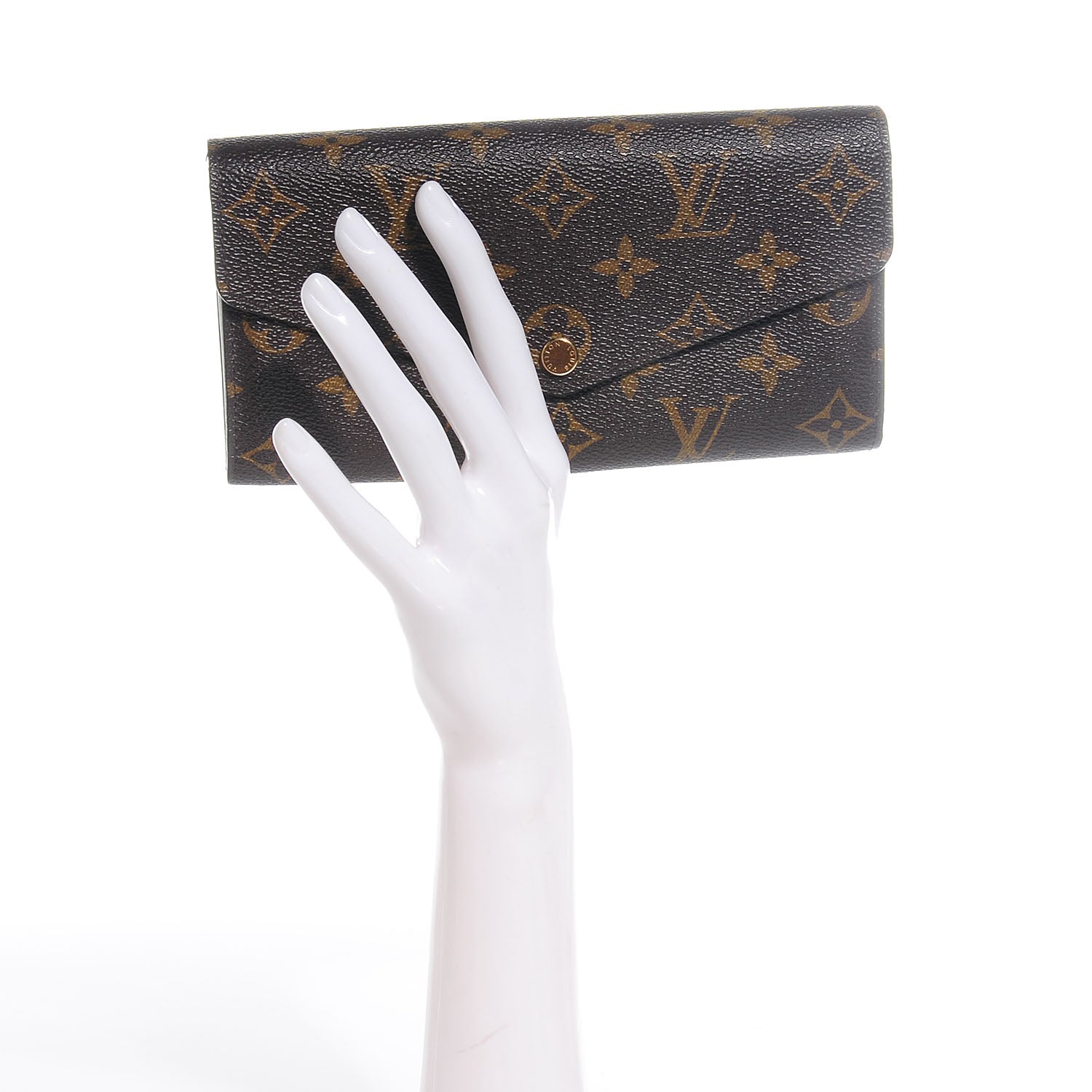 Louis Vuitton Monogram Sarah Wallet 2 of 9