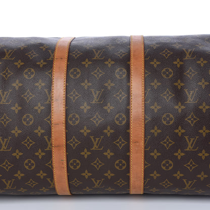 Louis Vuitton Monogram Keepall Bandouliere 55 14 of 23