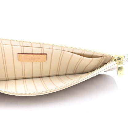 Louis Vuitton Damier Azur Neverfull MM GM Pochette 4 of 5