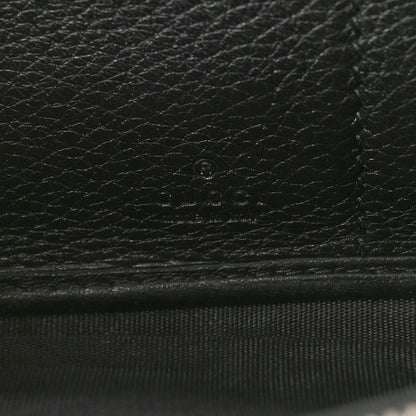 Gucci Pebbled Calfskin Soho Zip Around Wallet Black 6 of 9